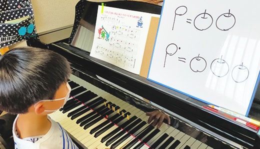 お子さん向けのピアノレッスン小学生〜高校生